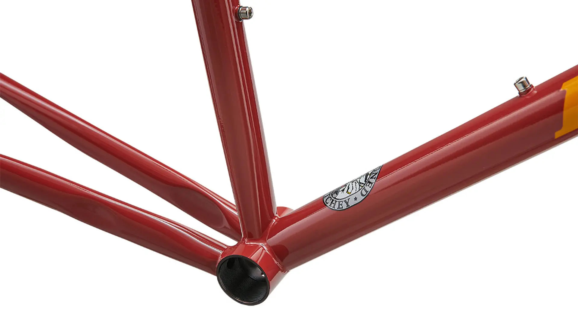Ritchey Garden City Rahmenset Fixie Single Speed Stahlrahmen Carbon Gabel Scarlet