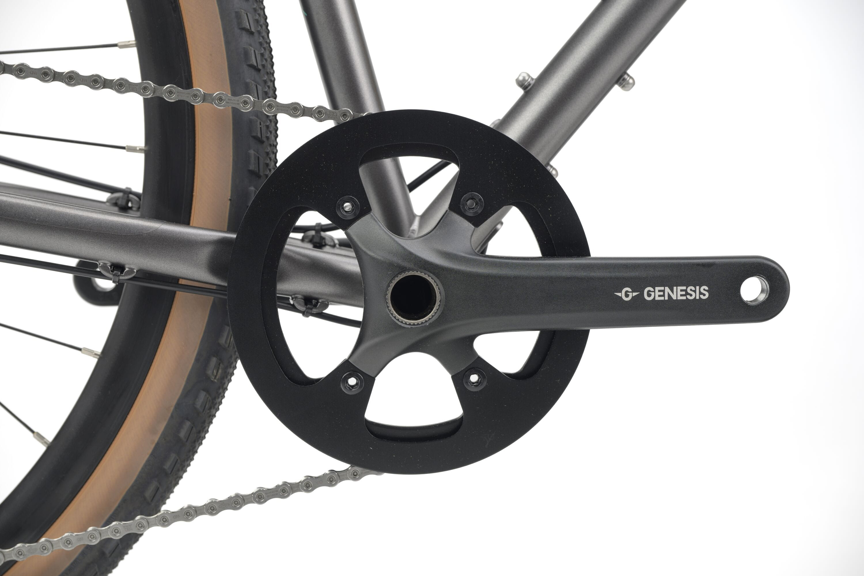Genesis Croix De Fer 20 Gravel Bike Flat Bar Shimano Cues Greymiriquai