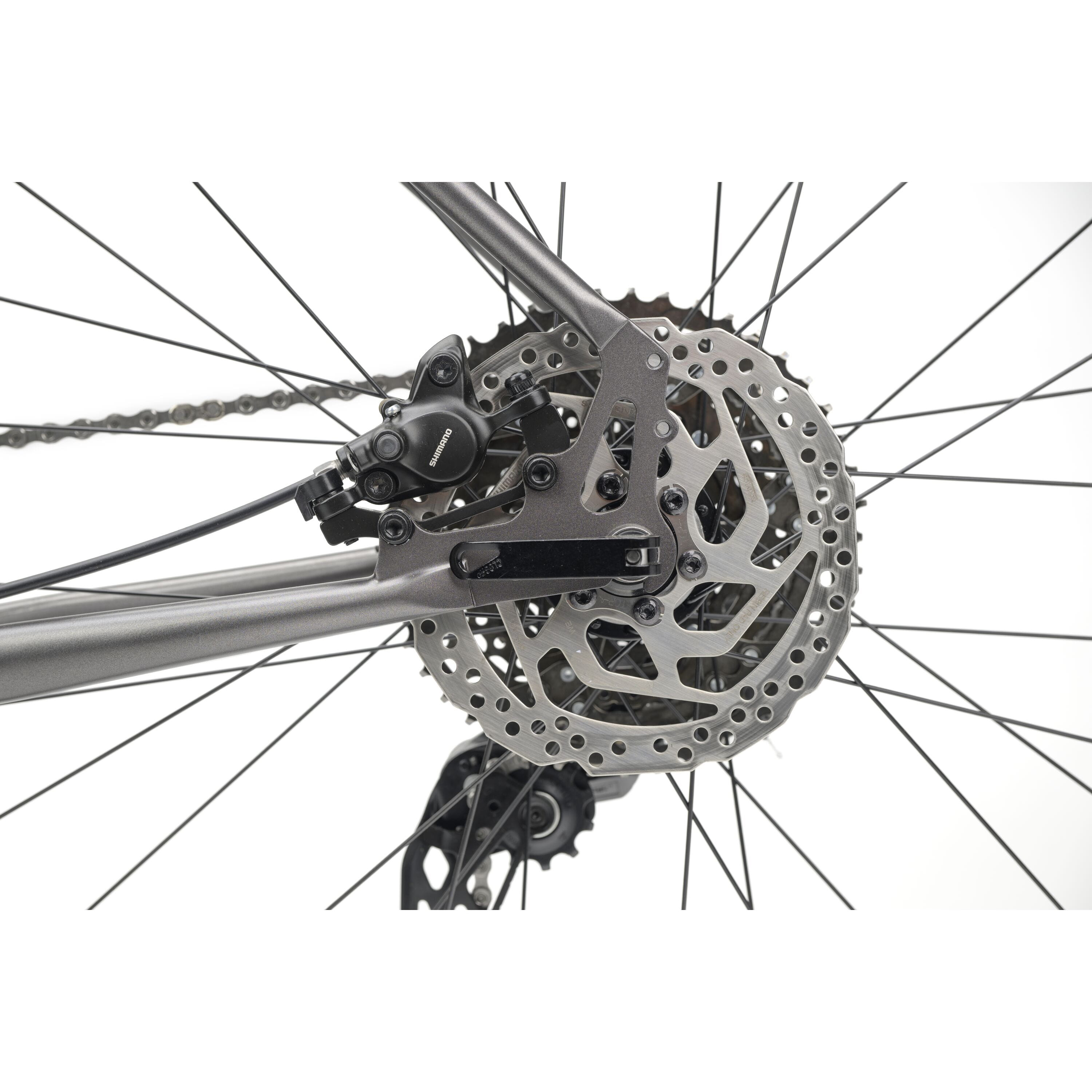 Genesis Croix De Fer 20 Gravel Bike Flat Bar Shimano Cues Greymiriquai