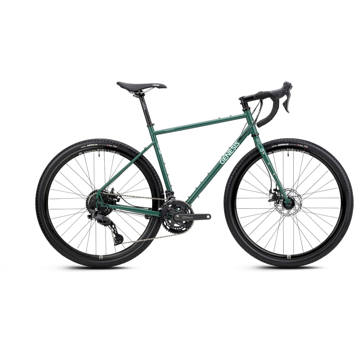 Genesis Croix De Fer 20 Reynolds 725 CrMo Stahlrohrsatz Gravel Bike Shimano Cues 2x10 Diana Moss