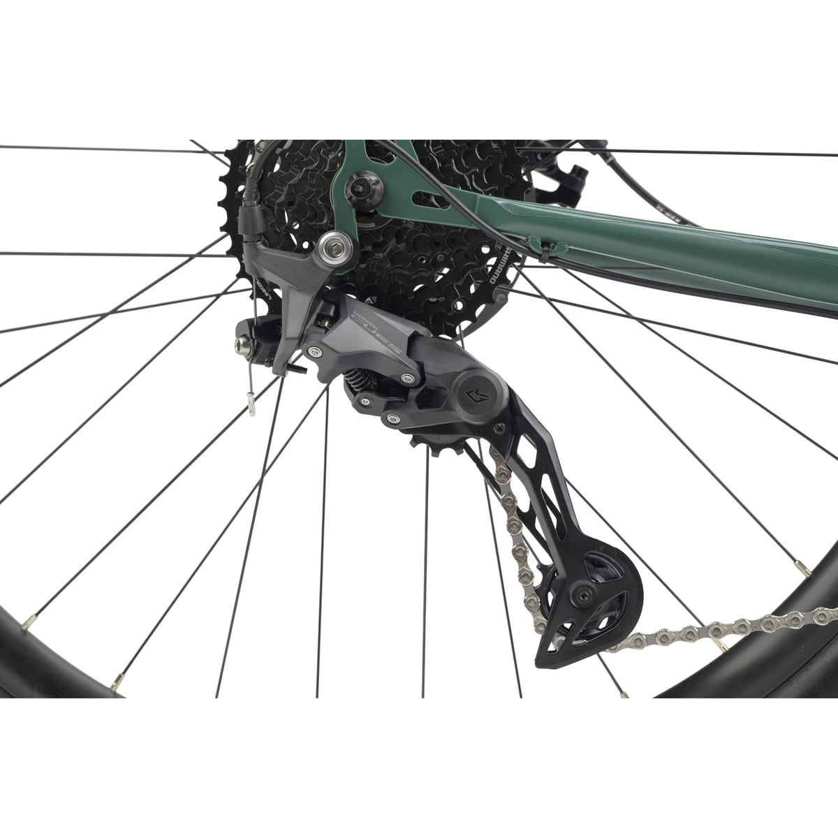 Genesis Croix De Fer 20 Reynolds 725 CrMo Stahlrohrsatz Gravel Bike Shimano Cues 2x10 Diana Moss