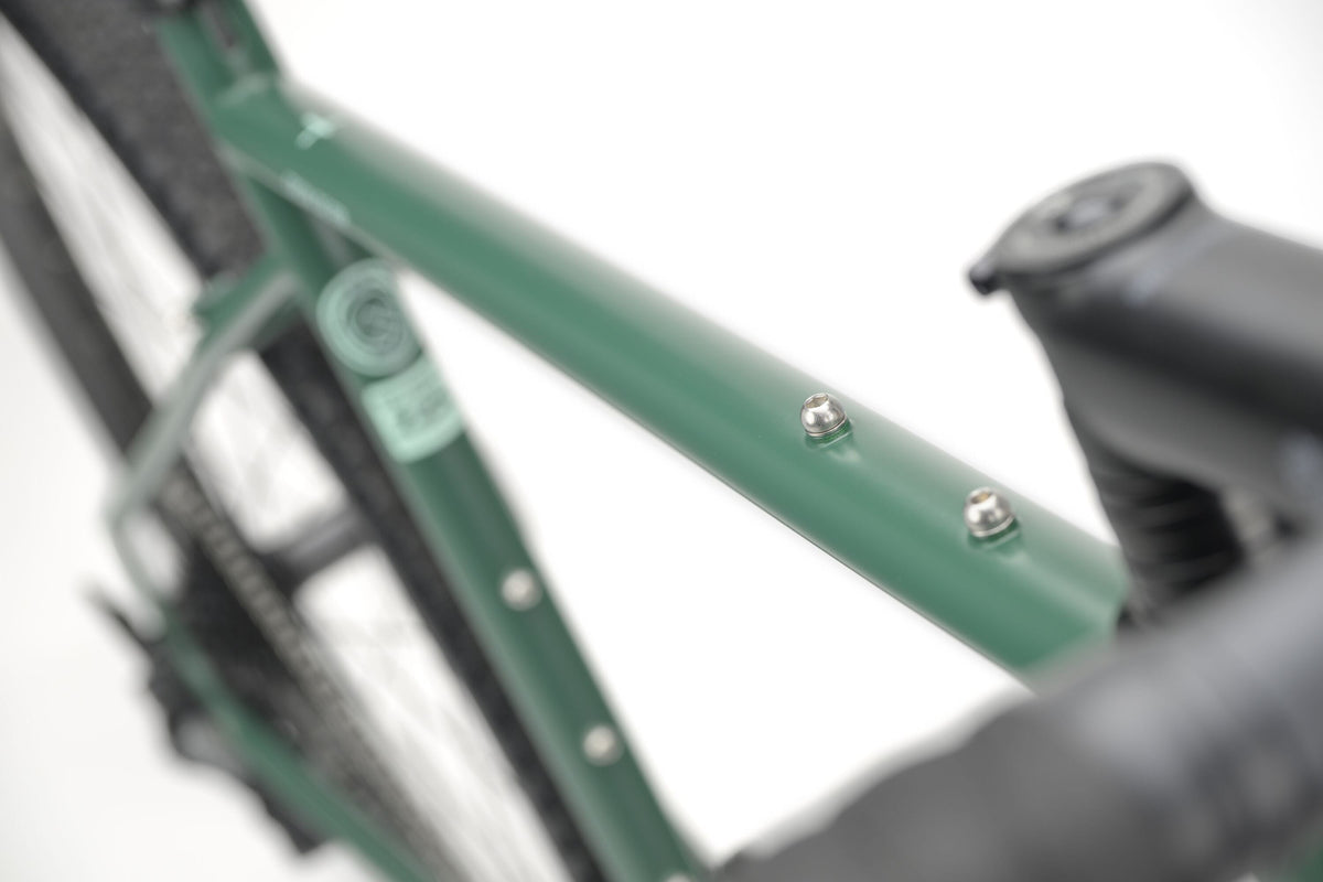 Genesis Croix De Fer 20 Reynolds 725 CrMo Stahlrohrsatz Gravel Bike Shimano Cues 2x10 Diana Moss