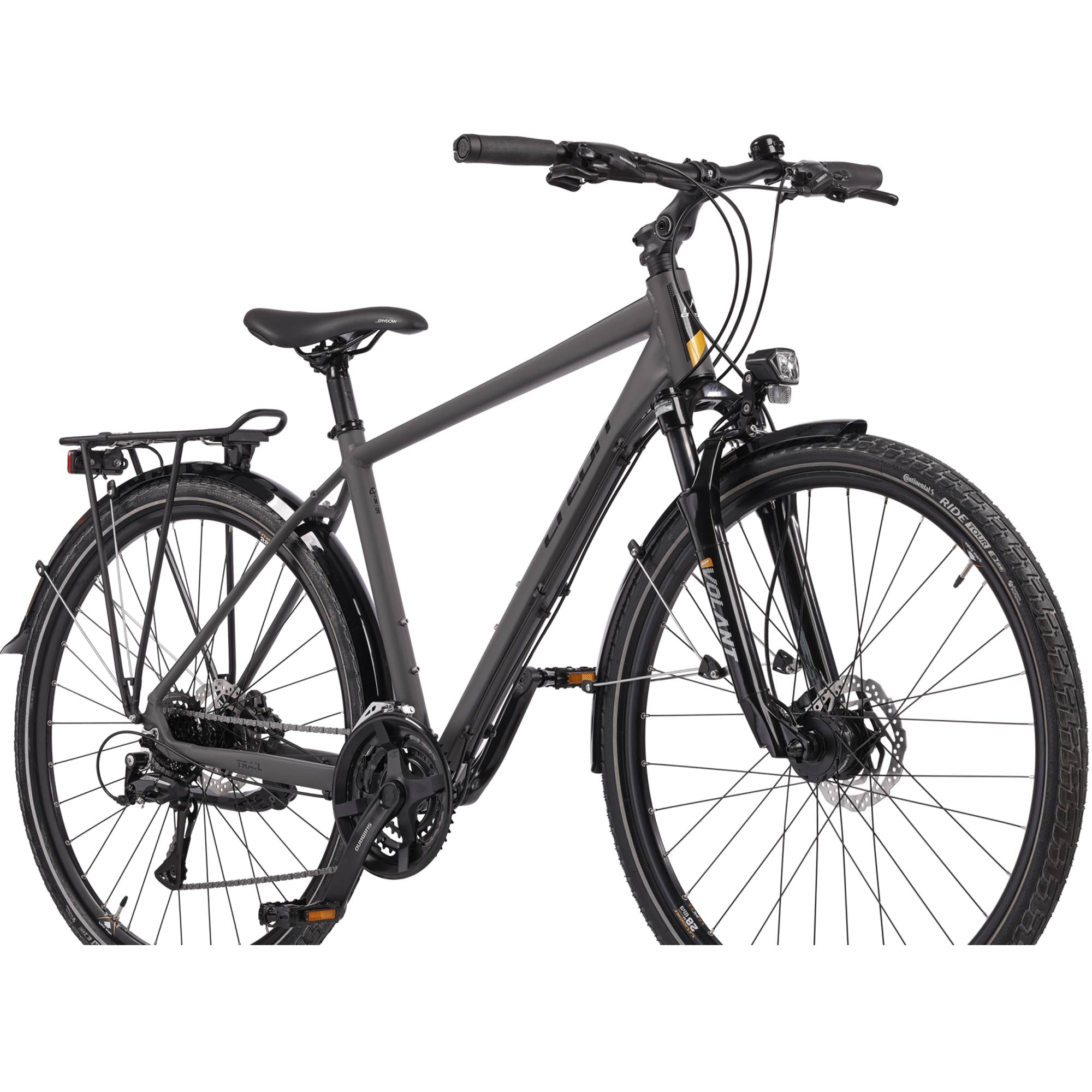 28" Herren Trekking Fahrrad TRAIL 4.0 Trekkingrad 24 x Gang Shimano ACERA RD-M360 SGSL