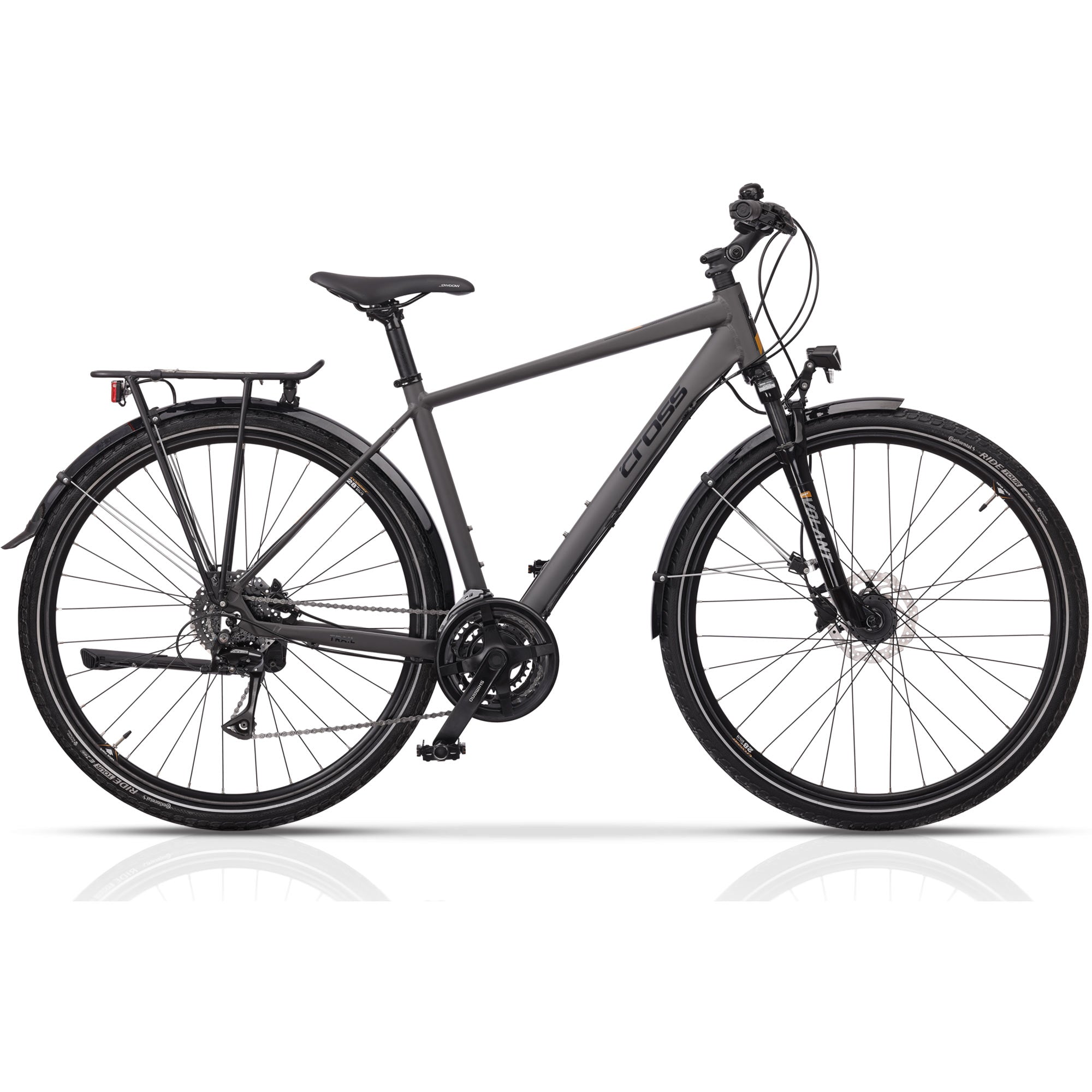 28" Herren Trekking Fahrrad TRAIL 4.0 Trekkingrad 24 x Gang Shimano ACERA RD-M360 SGSL