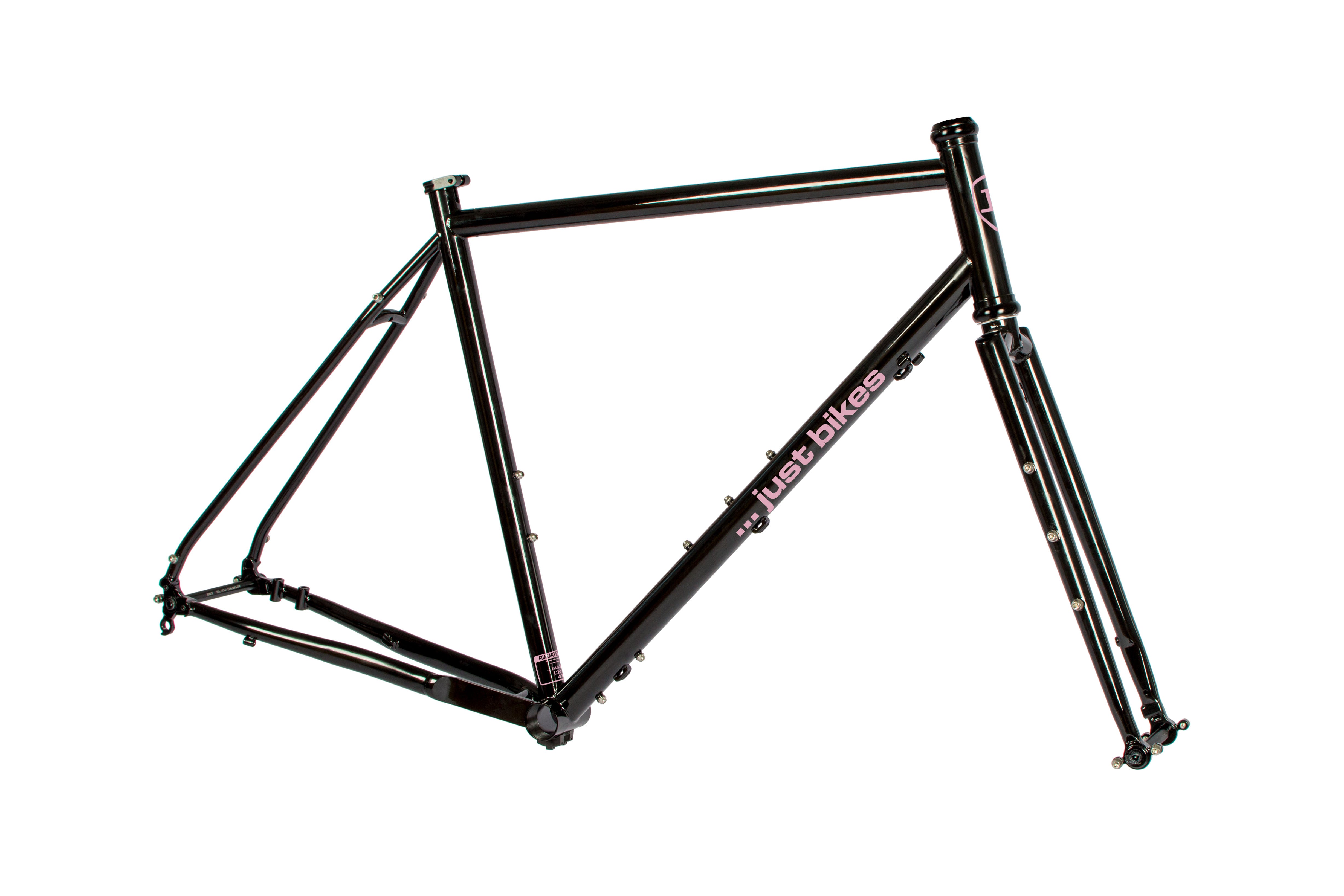 Just Bikes JB06 Gravel Steel Frameset Steel Fork 12 Axles Flat Mount CrMo British Racing Green