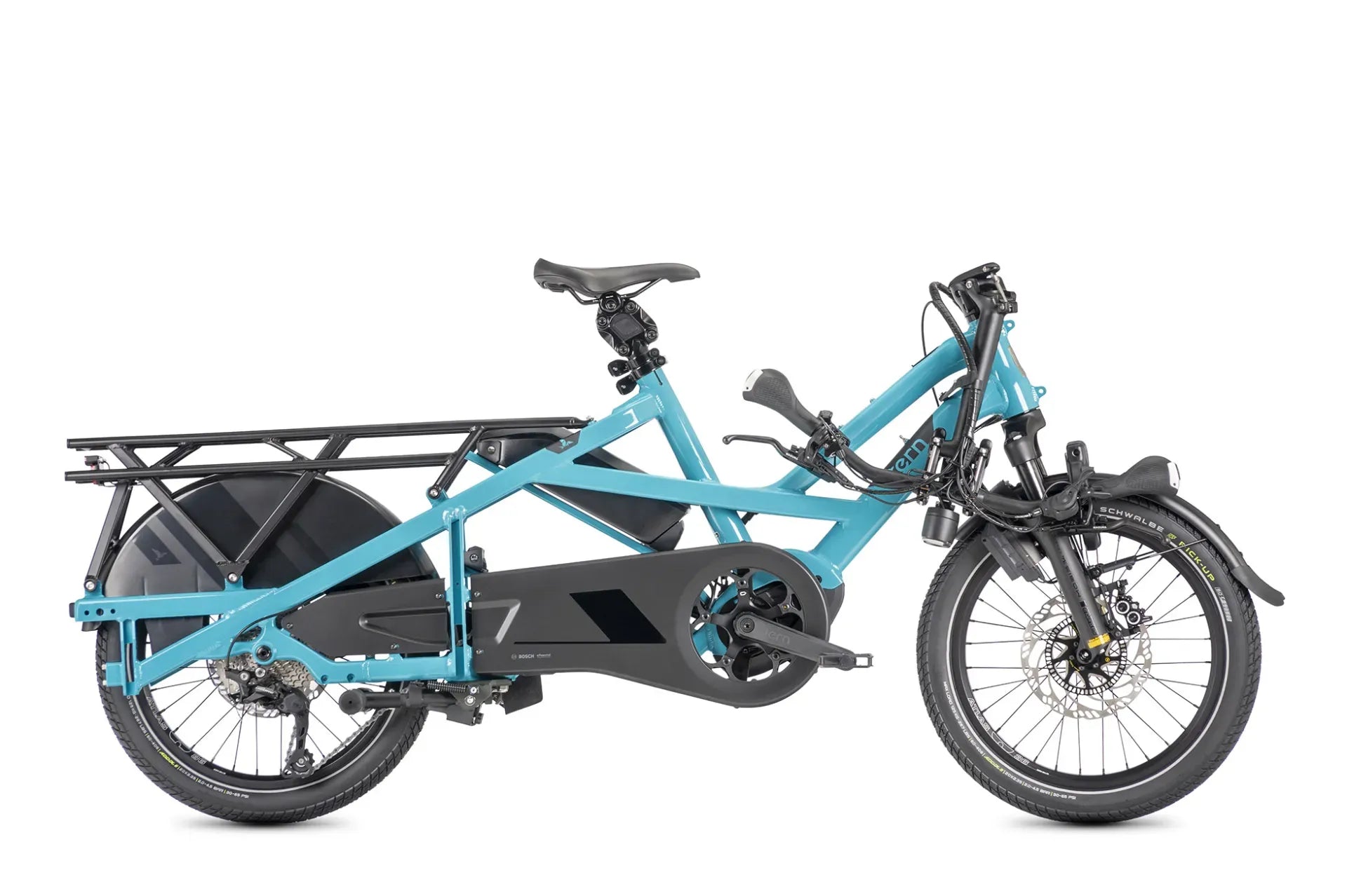Tern GSD S10 Gen.3 Longtail Lastenrad Bosch Smart System 545Wh Beetle Blue eBike ABS