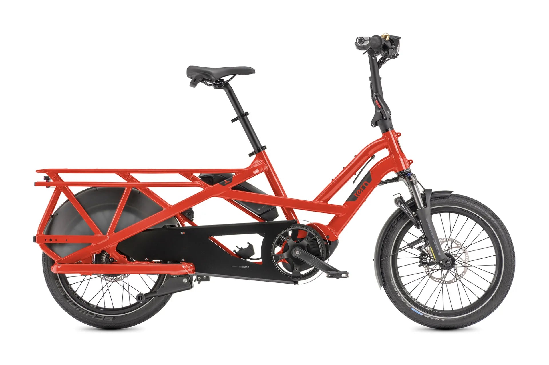 TERN Elektro-Lastenrad Longtail GSD S00 ENVIOLO BOSCH Cargoline 500Wh Dark Sage