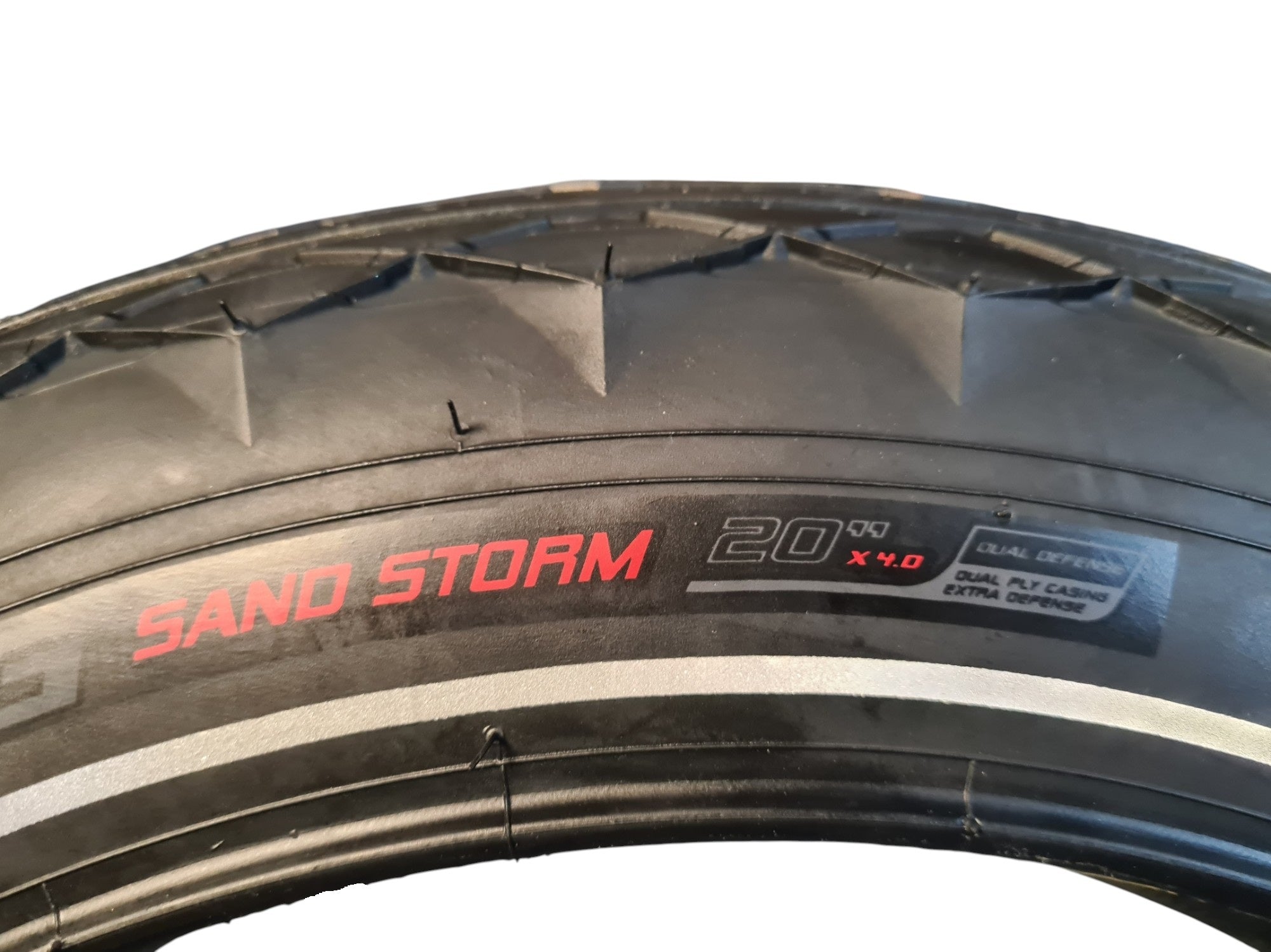 2 Stk Fatbike Reifen Chaoyang Sand Storm 20x4.0 100-406 Fat Bike Drahtreifen Extra Pannenschutz Reflex