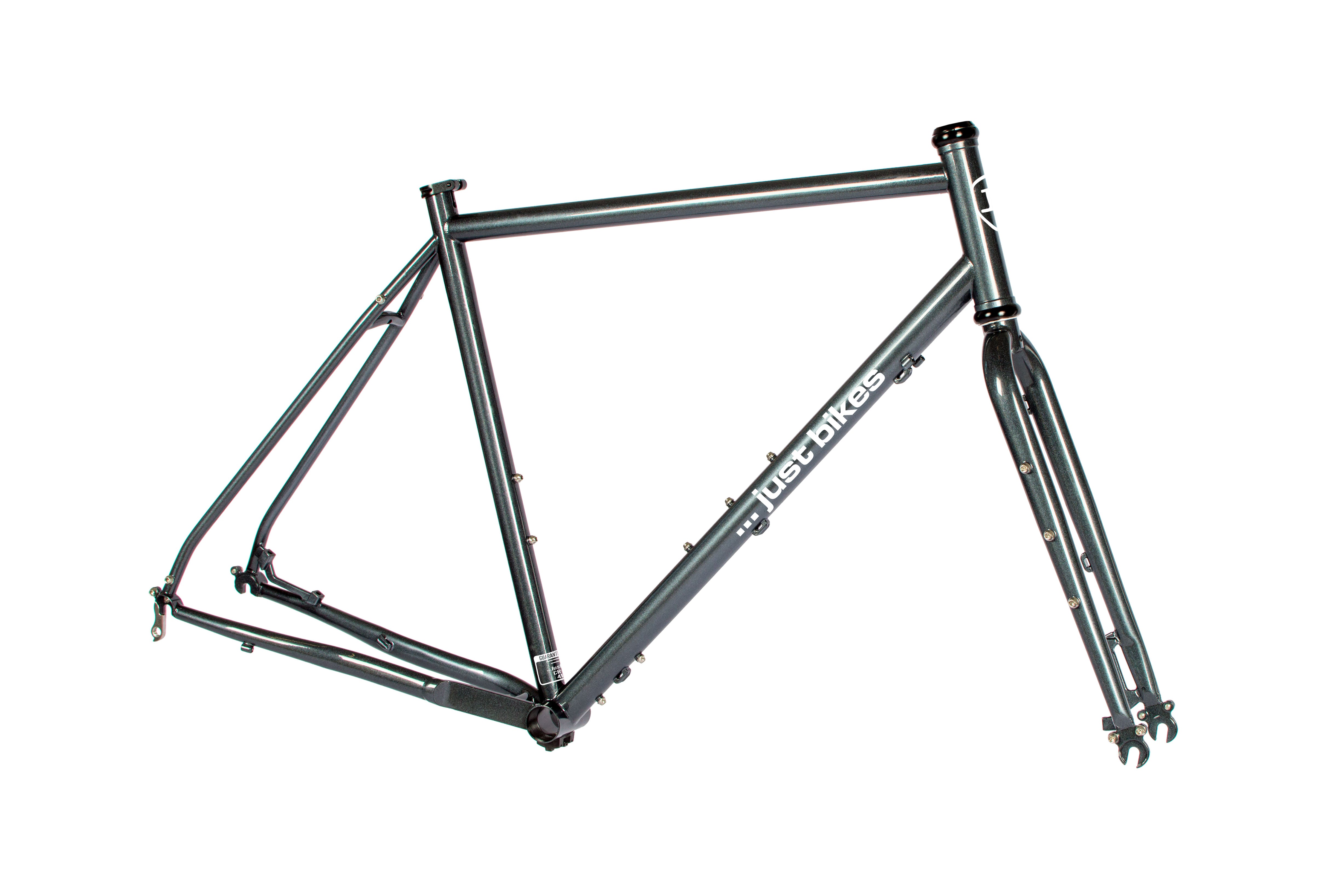 Just Bikes JB02 Gravel frameset steel frame steel fork PM QR